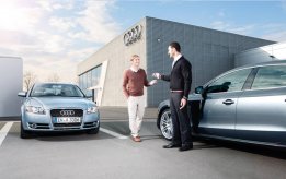 Сервисное обслуживание автомобилей Audi старше пяти лет в Ауди